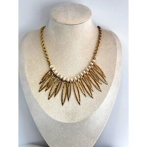 Vintage Tribal Style Bib Necklace